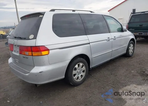 2002 Honda Odyssey Ex z USA, uszkodzony, nr VIN 2HKRL18622H520087